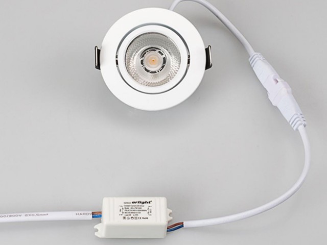 Светодиодный светильник LTM-R65WH 5W Warm White 10deg (Arlight, IP40 Металл, 3 года) фото:5