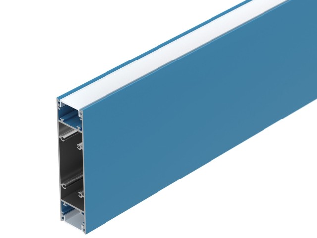 Профиль SL-LINE-25100-DUAL-2500 LIGHT BLUE (Arlight, Алюминий) фото:4