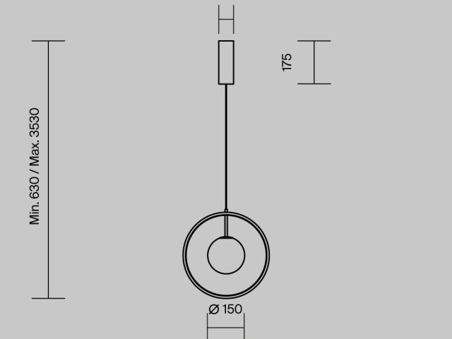 Подвесной светильник Maytoni MOD407PL-L12G3K1 фото:3