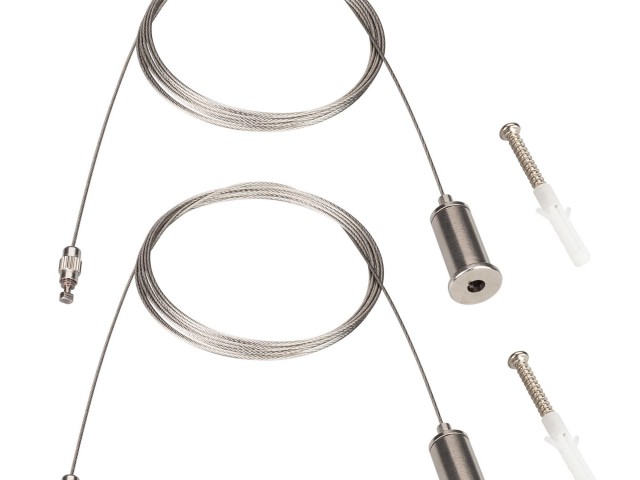 Подвес ARL-2x2m Set SILVER (Pad 3x2mm) (Arlight, Металл) фото:2