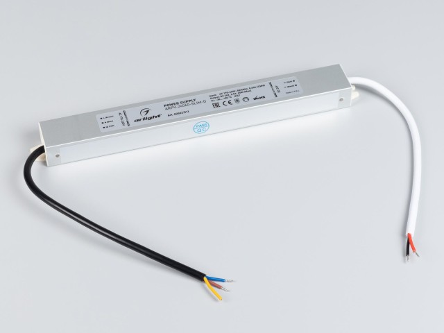 Блок питания ARPV-24060-SLIM-D (24V, 2.5A, 60W) (Arlight, IP67 Металл, 3 года) фото:4