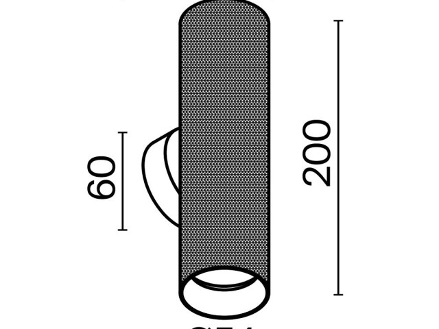 Настенный светильник (бра) Technical C080WL-02-GU10-B фото:6