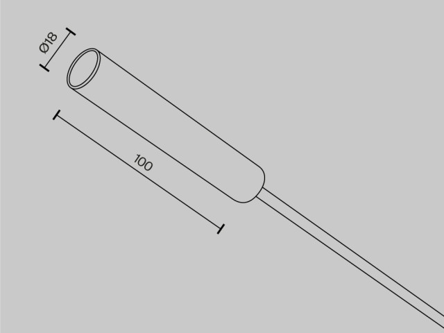 Комплектующие для систем освещения с токоведущими элементами Technical CA003EC-BS фото:1