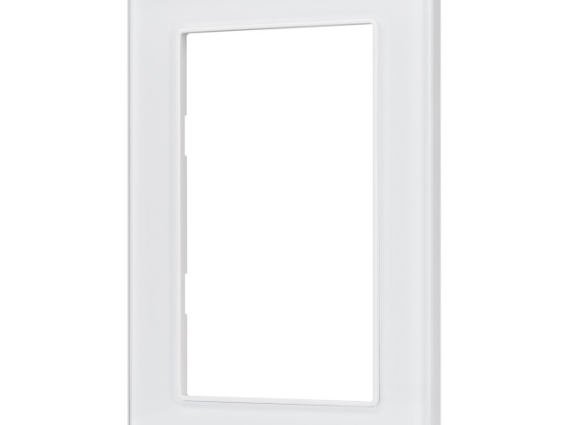 Рамка стеклянная FRM-GLARE-GS-D-WH (Arlight, -) фото:1