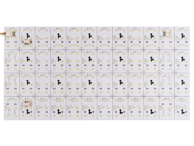 Лист LX-480-2835-576-24V White-MIX CRI90 (240mm, 15W, IP20) (Arlight, -) фото:1