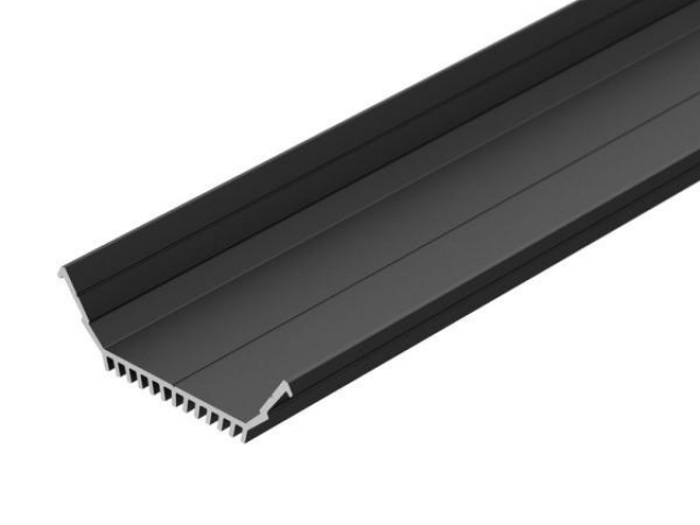 Профиль с экраном SL-LINE-6070-2500 BLACK+OPAL (Arlight, Алюминий) фото:6