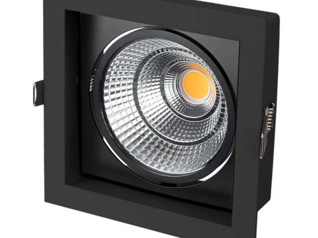 Светильник CL-KARDAN-S152x152-25W Warm3000 (BK-BK, 30 deg) (Arlight, IP20 Металл, 3 года) фото:6