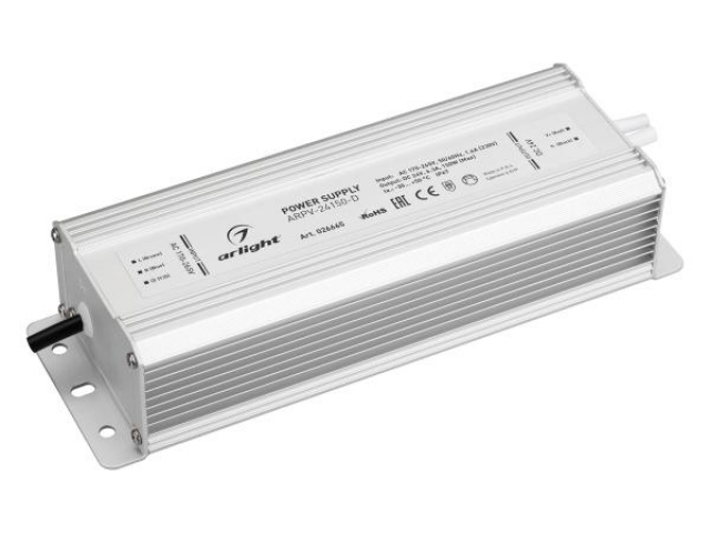 Блок питания ARPV-24150-D (24V, 6.3A, 150W) (Arlight, IP67 Металл, 3 года) фото:4