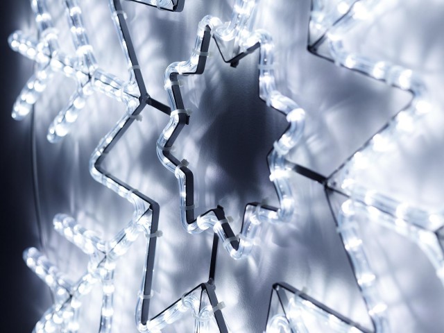 Фигура ARD-SNOWFLAKE-M8-950x950-540LED White (230V, 33W) (Ardecoled, IP65) фото:3