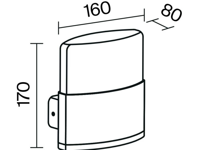 Настенный светильник (бра) Outdoor O442WL-L12GF3K1 фото:15