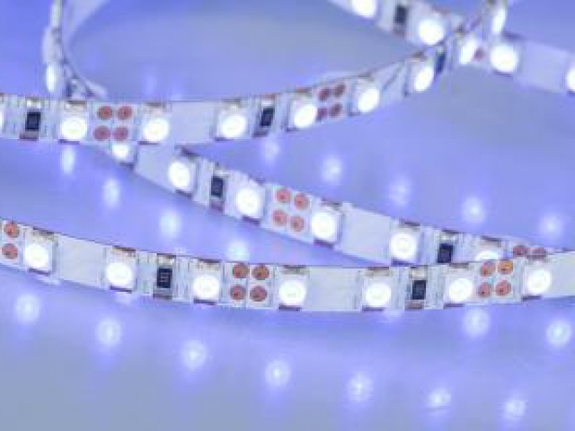 Лента RT-A120-5mm 12V Blue (9.6 W/m, IP20, 5m) (Arlight, 9.6 Вт/м, IP20) фото:1