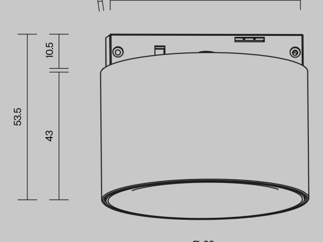 Трековый светильник Technical TR188-1-5W2.7K-M-B фото:8
