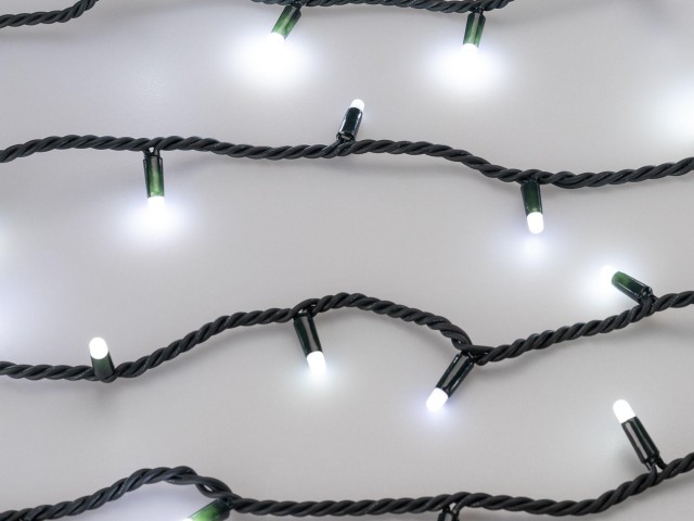 Светодиодная гирлянда ARD-STRING-PRO-1000-GREEN-100LED-MILK-PULSE White (230V, 7W) (Ardecoled, IP65) фото:2