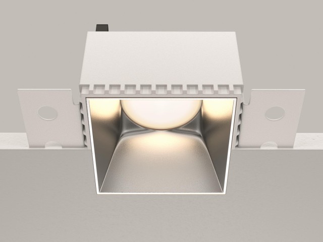 Встраиваемый светильник Technical DL051-01-GU10-SQ-WS фото:10