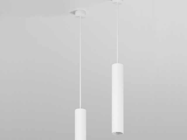 Подвесной светильник HOKASU Tube Hang (55-320/ral9003 – 10w/3090/10deg) фото:2