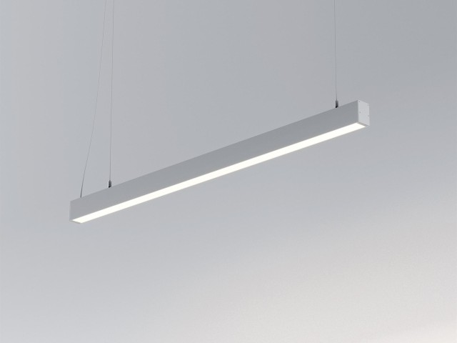 Светильник SP-LINE-HANG-4970-L970-41W Day4000 (RAL9006, 120 deg, 230V) IP33 (Arlight, Металл) фото:2