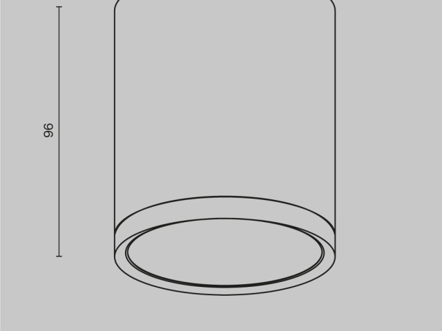 Потолочный светильник Technical C086CM-GX53-MRD-WS фото:6