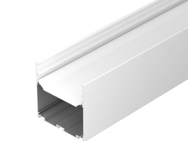 Профиль LINE-S-7575-2000 WHITE (Arlight, Алюминий) фото:1