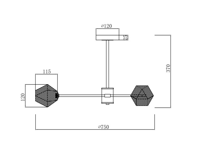 Люстра Freya FR5328CL-06B фото:5