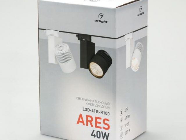 Светильник LGD-ARES-4TR-R100-40W Warm3000 (WH, 24 deg) (Arlight, IP20 Металл, 3 года) фото:23