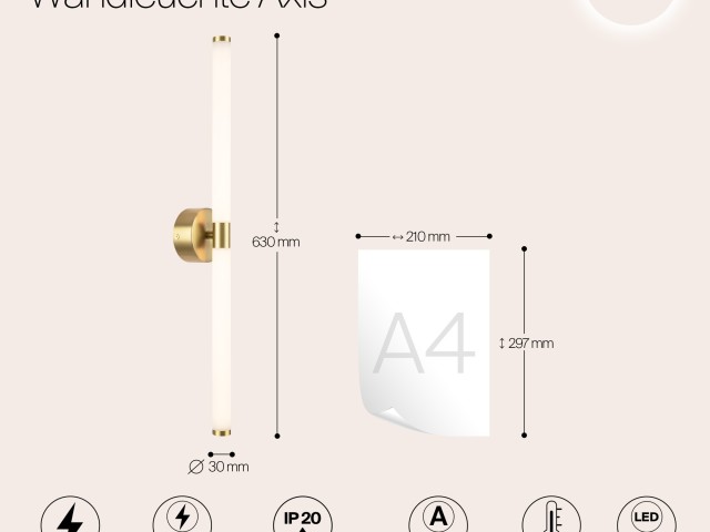Настенный светильник (бра) Maytoni MOD106WL-L16G3K фото:16