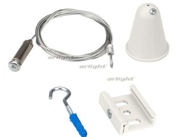 Подвес LGD-4TR-HANG-2-L5000-WH (D) (Arlight, IP20 Металл, 3 года) фото:3