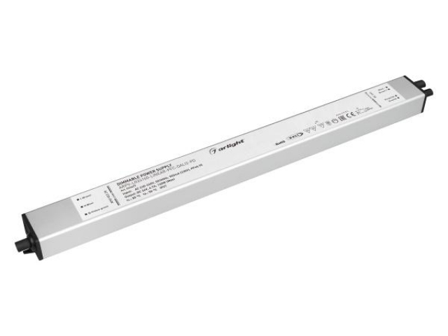 Блок питания ARPV-LG24160-LINEAR-PFC-DALI2-PD (24V, 6.7A, 160W) (Arlight, IP67 Металл, 5 лет) фото:1