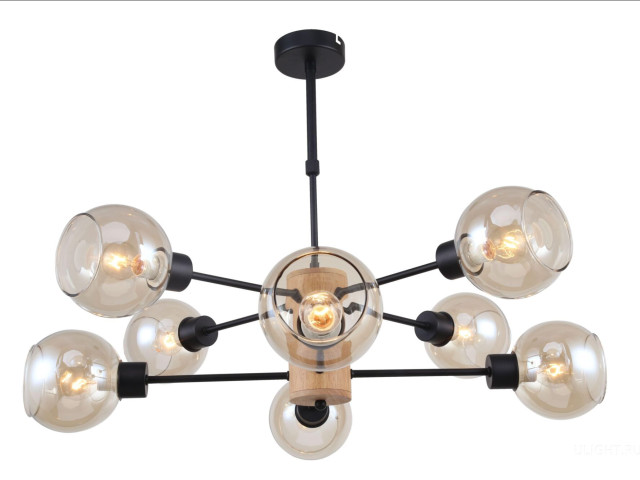 Люстра Freya FR5055PL-08B фото:1