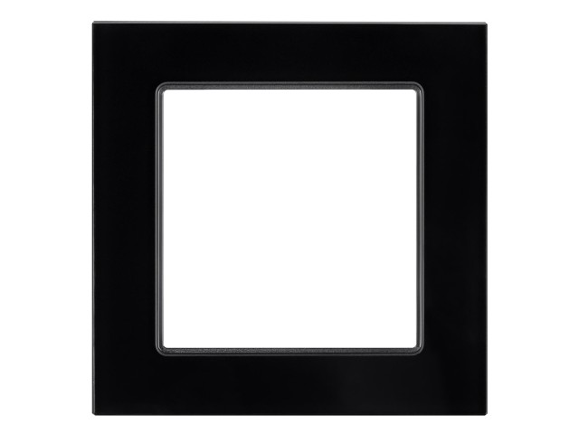 Рамка стеклянная FRM-GLARE-GS-1-BK (Arlight, -) фото:2