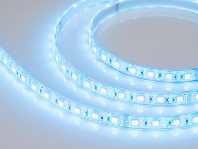 Лента герметичная RTW-PU-B60-12.5mm 24V RGB (14.4 W/m, IP68, 5060, 5m) (Arlight, -) фото:8