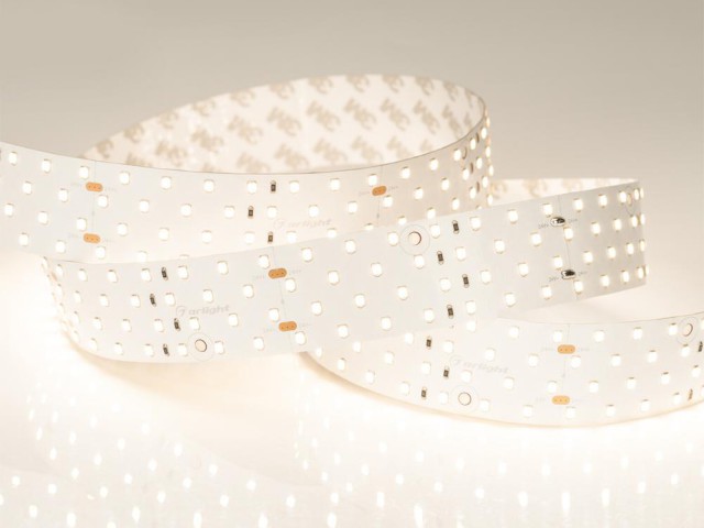 Лента RT 2-2500 24V Warm3000 4x2 (2835, 700 LED, CRI98) (Arlight, 30 Вт/м, IP20) фото:9