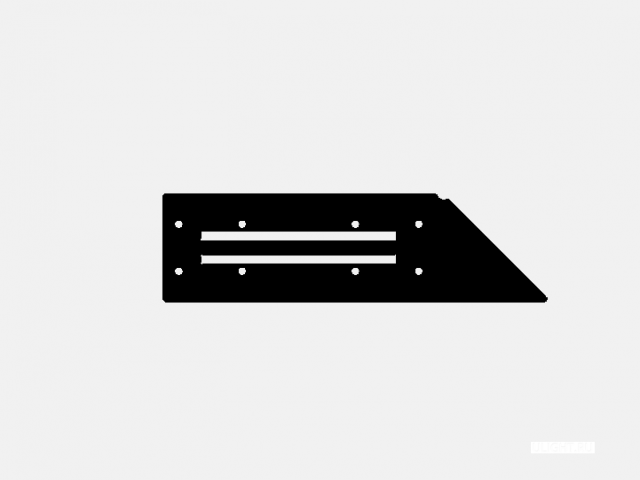 OneLine gen3 connector L v3 (steel 1,5mm - RAL9005) фото:1
