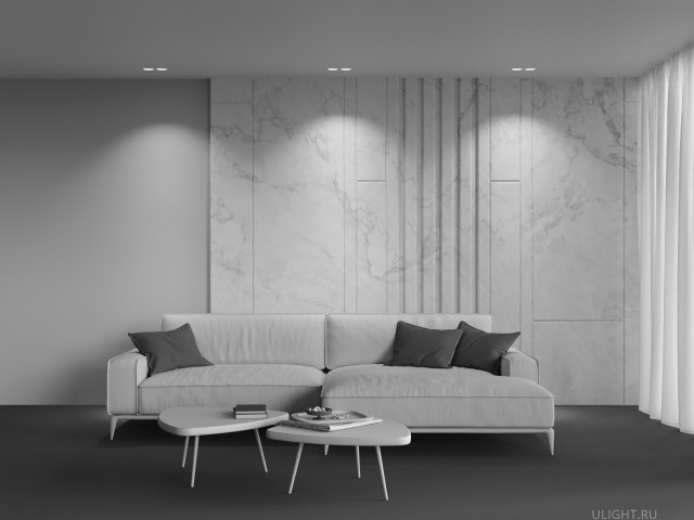 Встраиваемый светильник Technical DL123-GU10-02-W фото:1