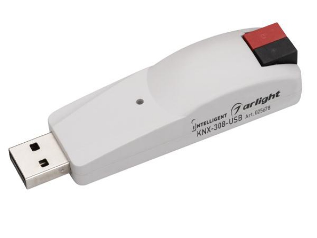 INTELLIGENT ARLIGHT Конвертер KNX-308-USB (BUS) (IARL, IP20 Пластик, 2 года) фото:4