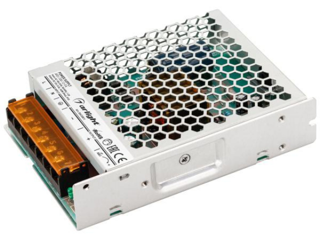 Блок питания ARS-100-12-FA (12V, 8.5A, 102W) (Arlight, IP20 Сетка, 3 года) фото:1