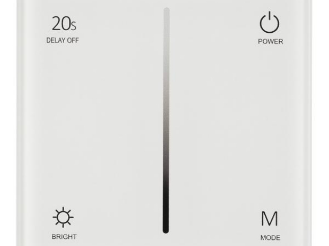 Панель SMART-P36-DIM-IN White (230V, 1.2A, TRIAC, Sens, 2.4G) (Arlight, IP20 Пластик, 5 лет) фото:9