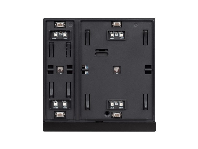 INTELLIGENT ARLIGHT Механизм панели KNX-302-22-IN Black (Bus) (IARL, IP20 Пластик, 2 года) фото:4