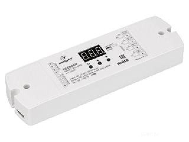 Декодер SMART-K16-DMX (12-24V, 4x5A) (Arlight, IP20 Пластик, 5 лет) фото:5