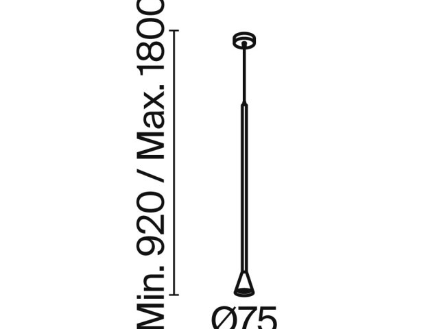 Подвесной светильник Technical P064PL-01B фото:18