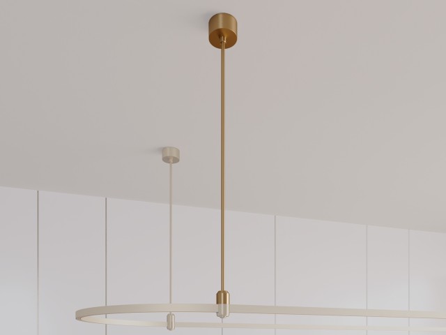 Подвес жесткий с питанием ART-APRIORI-ROD-A-L800-POWER (GD) (Arlight, IP20 Металл, 3 года) фото:1