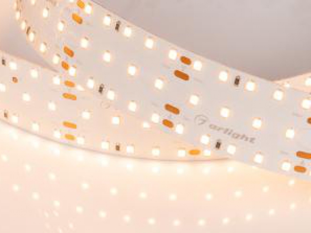 Лента S2-2500 24V Warm 2700K 34mm (2835, 280 LED/m, LUX) (Arlight, 25 Вт/м, IP20) фото:2