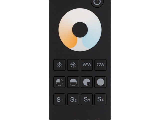 Пульт SMART-R34-MIX Black (1 зона, 2.4G) (Arlight, IP20 Пластик, 5 лет) фото:3