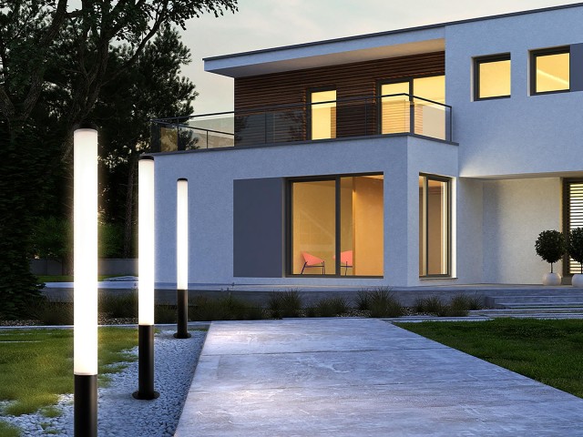 Садово-парковый светильник Outdoor O041FL-L50B3K фото:5