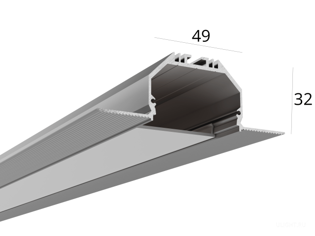 Профиль HOKASU 49/32 edgeless Фото:3