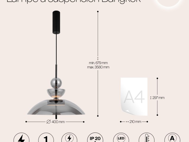 Подвесной светильник Maytoni MOD185PL-L6B3K6 фото:10