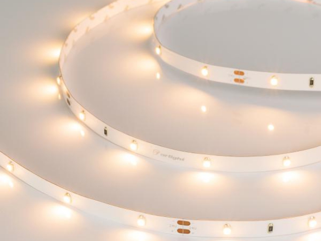 Лента RT 2-5000 24V Warm3000 0.5x (3528, 150 LED, LUX) (Arlight, 2.9 Вт/м, IP20) фото:7