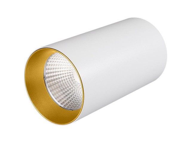 Светильник накладной SP-POLO-R85-1-15W Day White 40deg (White, Gold Ring) (Arlight, IP20 Металл, 3 года) фото:29
