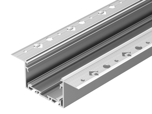 Профиль SL-LINIA55-FANTOM-2500 SEAMLESS ANOD (Arlight, Алюминий) фото:4