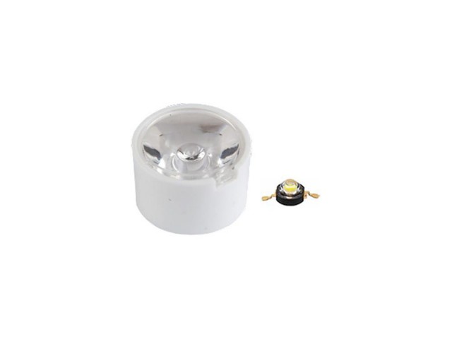 Линза 30DH1W (30°, Emitter, white) (Turlens, -) фото:1