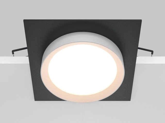 Встраиваемый светильник Technical DL086-GX53-SQ-BW фото:4